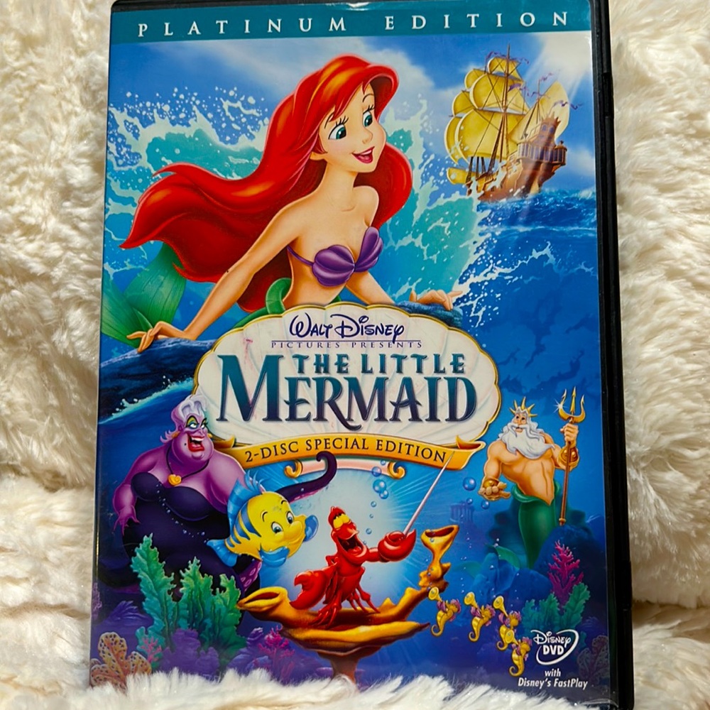 The Little Mermaid DVD